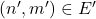 (n^\prime, m^\prime) \in E^\prime