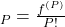 η_P = \frac{f^{(P)}}{P!}